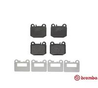 Plaquettes de frein P 50 043 BREMBO pour MERCEDES-BENZ MASERATI