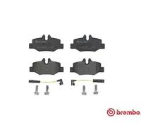Plaquettes de frein P 50 051 BREMBO pour MERCEDES-BENZ VITO / MIXTO Fourgon