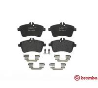 Plaquettes de frein P 50 057 BREMBO pour MERCEDES-BENZ CLASSE B Sports Tourer