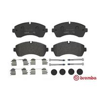 Plaquettes de frein P 50 059 BREMBO pour MERCEDES-BENZ VW