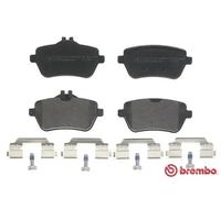 Jeu de plaquettes de frein BREMBO P 50 117, arrière