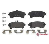 Jeu de plaquettes de frein BREMBO P 50 125, arrière