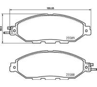 Plaquettes de frein P 56 107 BREMBO