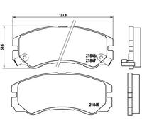 Plaquettes de frein P 59 020 BREMBO pour OPEL ISUZU