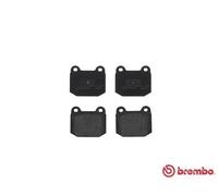 BREMBO - Jeu de 4 plaquettes de frein P 59 025 - Réf. P 59 025