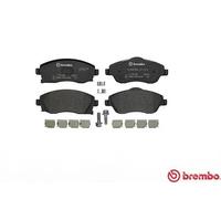 Brembo Plaquettes de frein P 59 036 pour Opel Corsa C, Combo Tour, Tigra TwinTop