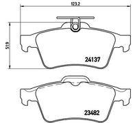 Plaquettes de frein P 59 042 BREMBO pour JAGUAR CITROËN MAZDA CADILLAC FORD SAAB