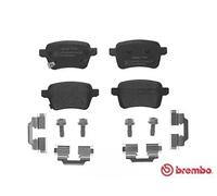 BREMBO - Jeu de 4 plaquettes de frein P 59 086 - Réf. 1396007