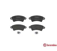 Brembo Plaquettes de frein P61065 Avant – Jeu de 4