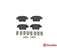 Plaquettes de frein P 61 100 BREMBO pour PEUGEOT 207 207 SW 307 207 CC