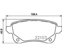 Brembo Plaquette de frein P 68 064
