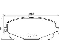 Plaquettes de Frein Kit Avant Ferodo pour Renault Scenic IV Megane IV Captur II