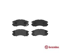 Plaquettes de frein P 78 004 BREMBO pour SUBARU LEGACY I Break IMPREZA Break