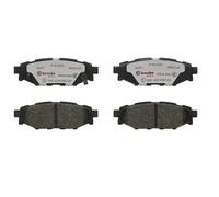 Plaquettes de frein P 78 020X BREMBO pour SUBARU TOYOTA