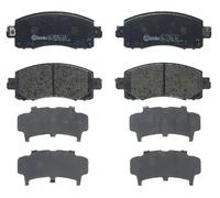 1x Kit de plaquettes de frein, frein à disque BREMBO P 78 028 convient pour