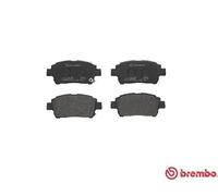 Plaquettes de frein P 83 051 BREMBO pour TOYOTA YARIS VERSO YARIS CELICA Coupé