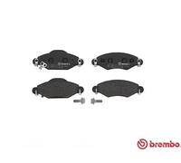 Jeu de plaquettes de frein BREMBO P 83 053, avant