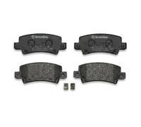 Brembo Plaquettes de frein P83065 Arrière – Jeu de 4 pour Toyota Corolla