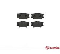 Jeu De 4 Plaquettes De Frein Brembo P 83 089