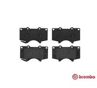 Plaquettes de frein P 83 102 BREMBO pour TOYOTA MITSUBISHI