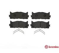 Jeu de plaquettes de frein BREMBO P 83 117, avant