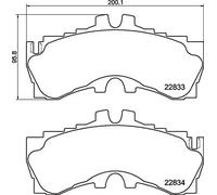 Plaquettes de frein P 83 180 BREMBO pour LEXUS LS LC Coupé LC Décapotable