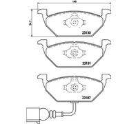 BREMBO P 85 072X Brake Pad