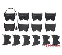 Jeu de 4 plaquettes de frein avant BREMBO P 85 152