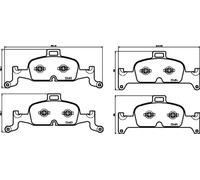 Plaquettes de frein P 85 164 BREMBO pour AUDI A4 B9 A4 B9 Avant A4 Allroad B9 Q5