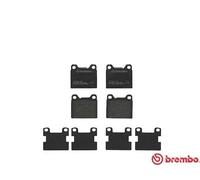 Brembo Plaquettes de frein arrière P 86 002 pour Volvo 240, 240 Kombi, 760, 940, 960, 850, 260