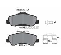 PLAQUETTES DE FREIN PEUGEOT P. 301 12-/308 13-