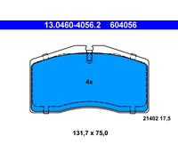 PLAQUETTES DE FREIN PORSCHE P. 911 3.6-3.8 91-97