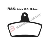 EBC Brakes FA623HH Plaquettes de frein