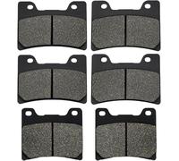 Plaquettes de frein pour ma moto Plaquettes de frein pour moto pour FZR600 FZR750 FZR 600 750 AR pour Genesis RU RT TU(Front and rear)