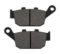 Plaquettes de frein pour moto Plaquettes de frein pour avant pour arrière pour moto pour Transalp XL600 XL650 XL700 XL600V XL650V XRV750 pour Afrique pour Twin(1 pair Rear Pads)