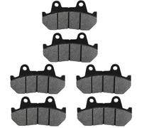 Plaquettes De Frein Pour Moto Pour GL 1200 GL1200 Goldwing (1984-1987) - Freins À Disque Avant Et Arrière Kit de plaquettes de frein moto(3 paires)