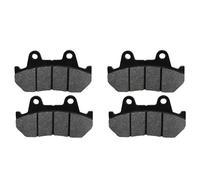 Plaquettes De Frein Pour Moto Pour GL 1200 GL1200 Goldwing (1984-1987) - Freins À Disque Avant Et Arrière Kit de plaquettes de frein moto(2 paires)