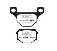 Plaquettes de frein pour scooter EBC SFA093 (jeu pour 1 disque)