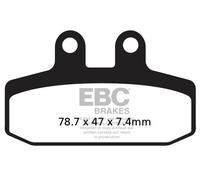 Plaquettes de frein pour scooter EBC SFA256 (jeu pour 1 disque)
