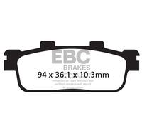 Plaquettes de frein pour scooter EBC SFA427 (jeu pour 1 disque)