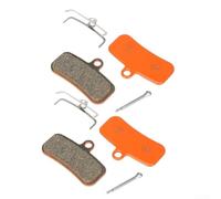 Plaquettes de frein pour VTT SAINT M810 M820 M640 M520 QUADIEM avec réponse de freinage constante (orange 1)