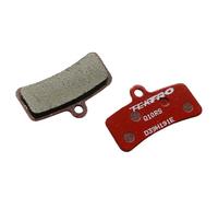 Plaquettes de frein Q10RS - résine 4 piston - la paire - rouge (BA4052), Rosse