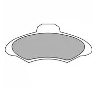 Plaquettes de frein Semi-Metallic LP1139 DELPHI pour FORD ESCORT V ORION III