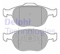 Plaquettes de frein Semi-Metallic LP1724 DELPHI pour FORD FIESTA IV PUMA FOCUS I