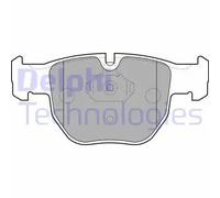 Plaquettes de frein Semi-Metallic LP1863 DELPHI pour LAND ROVER DISCOVERY II