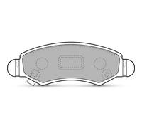 Plaquettes de frein Semi-Metallic LP1919 DELPHI pour OPEL SUZUKI SUBARU