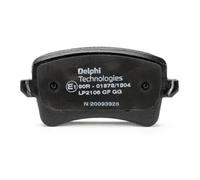 Delphi Plaquettes de frein LP2106 – Arrière – Jeu de 4