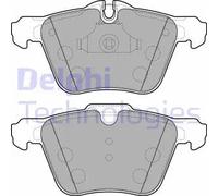 Plaquettes de frein Semi-Metallic LP2114 DELPHI pour JAGUAR XF I XJ S-TYPE II