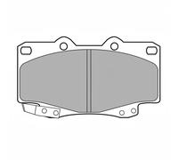 Plaquettes de frein Semi-Metallic LP2242 DELPHI pour TOYOTA HILUX VI Pick-up