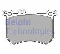 Plaquettes de frein Semi-Metallic LP2507 DELPHI pour MERCEDES-BENZ SL CLASSE S